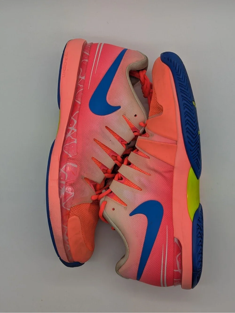Nike Court Zoom Vapor Tour Hot Punch Pink Tennis Shoes Men's Size 11 FB2664-600
